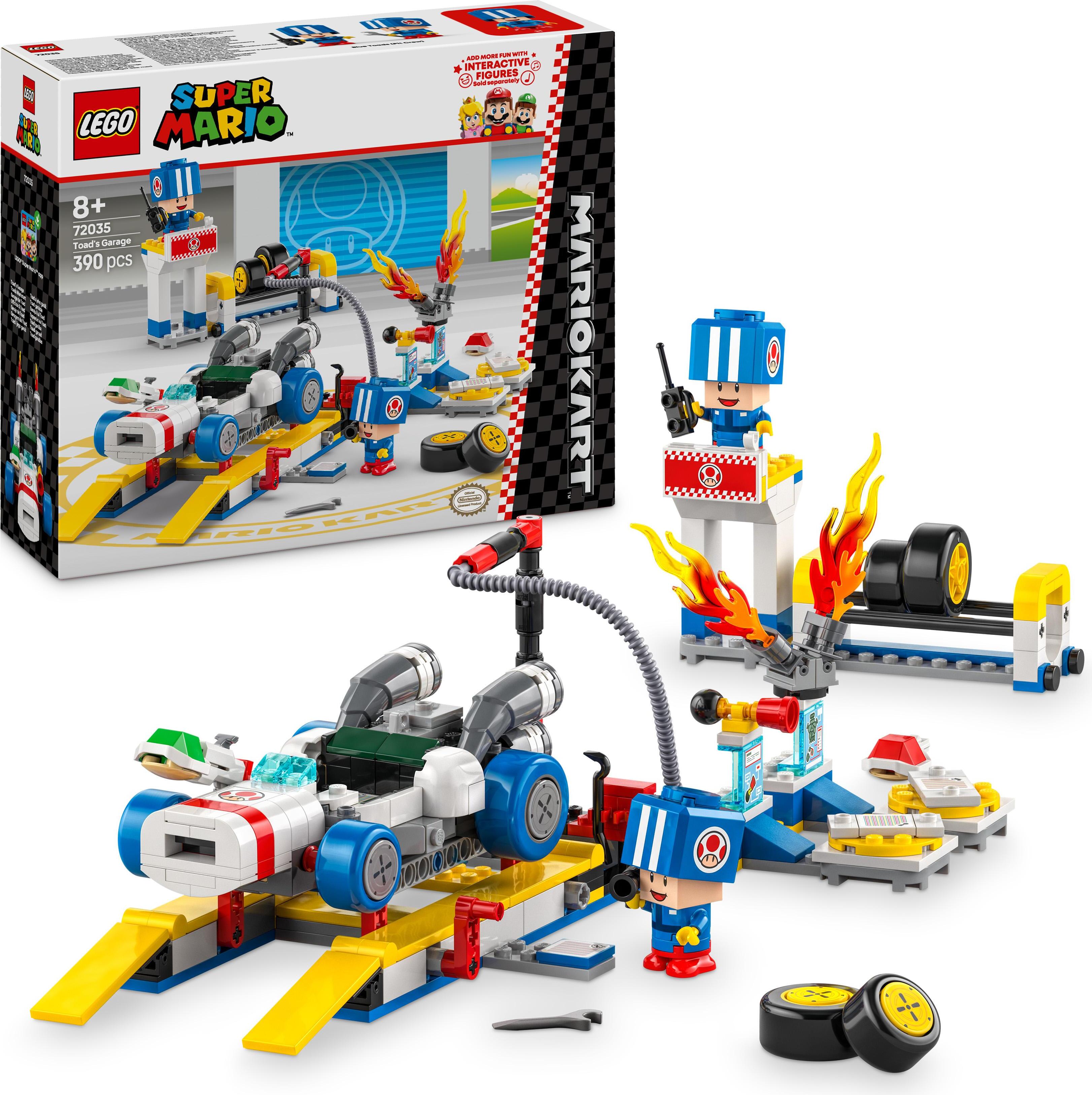 LEGO® Super Mario™ 72035 Mario Kart™ – Toad a jeho garáž