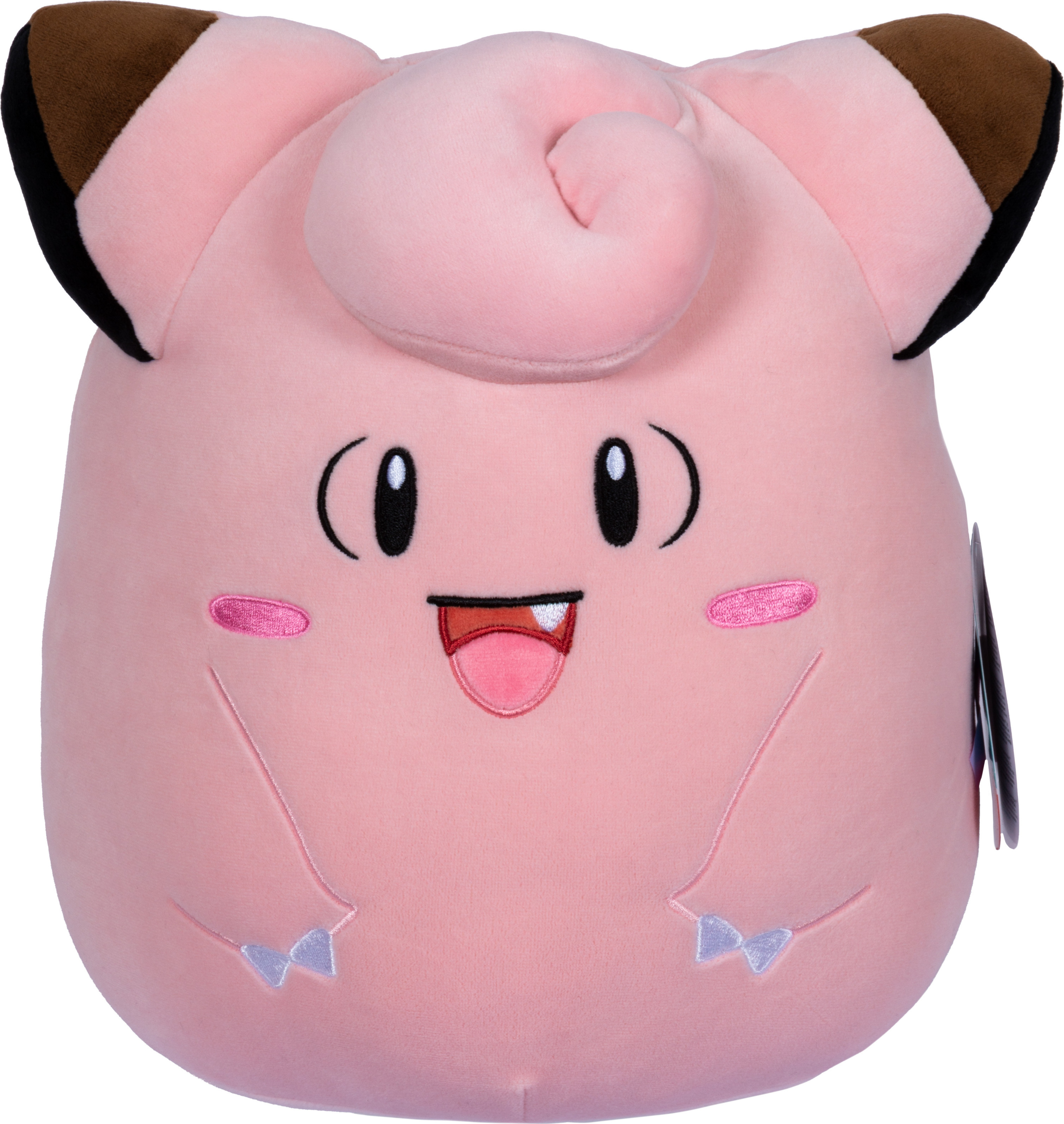 Peluche Pokémon Center - Fit Clefairy Mélofée Piepi - Original Japon - 10 X 13 X 9,5 Cm