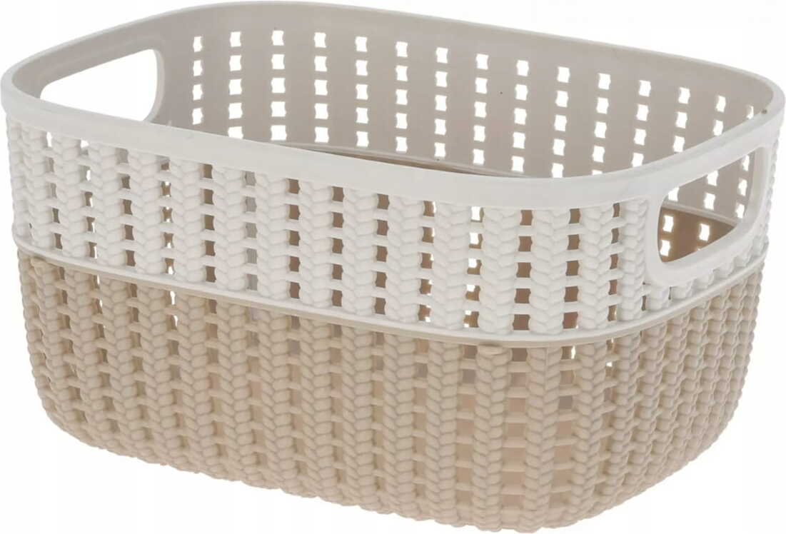 Koopman Aufbewahrungskorb 28,6x21,8cm Kunststoff Organisationskorb