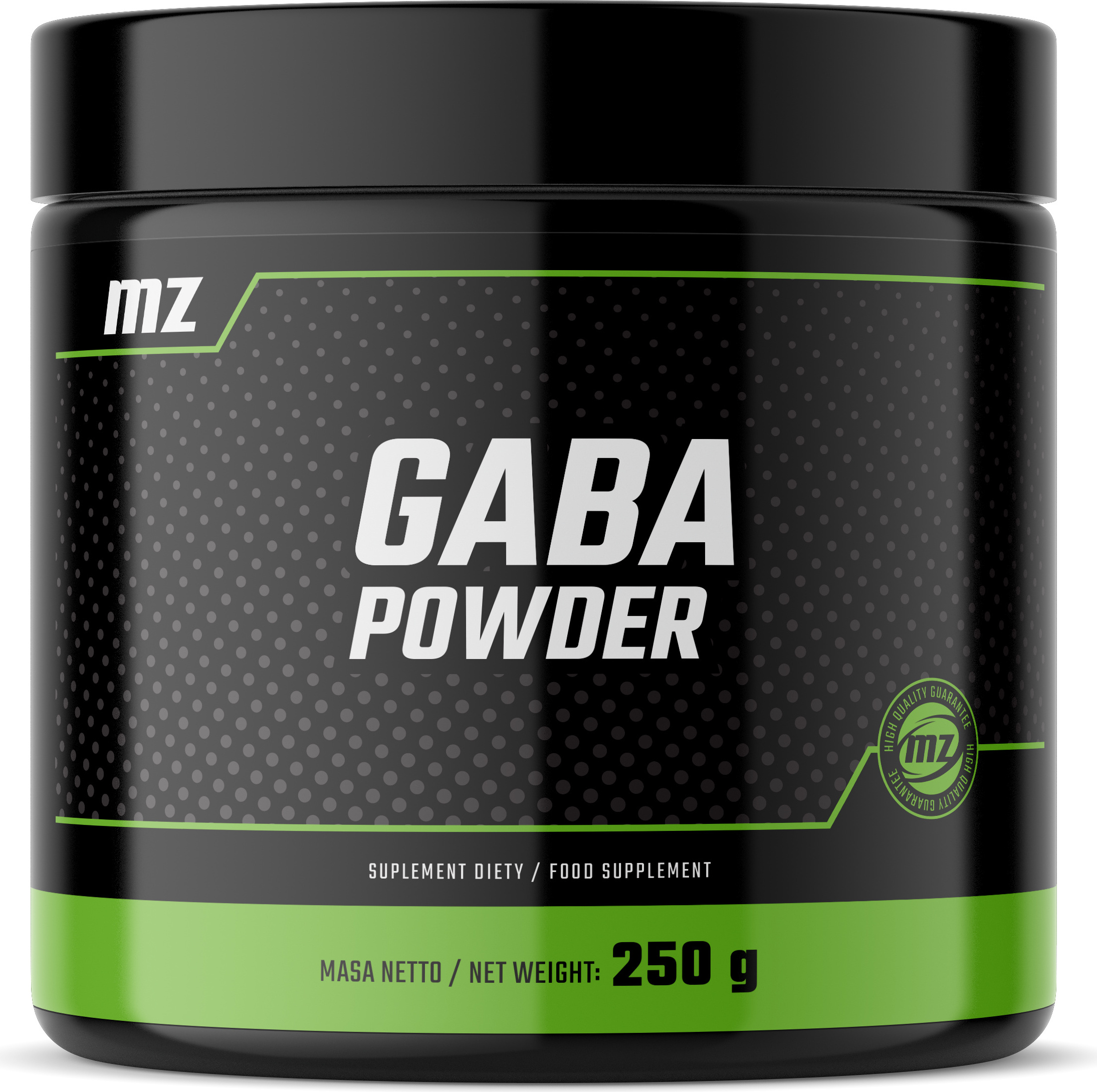 MZ Meet the zone GABA Pulver 250g - Gamma-Aminobutters¤ure 600 mg Portion - 416 Portionen MZS-00292