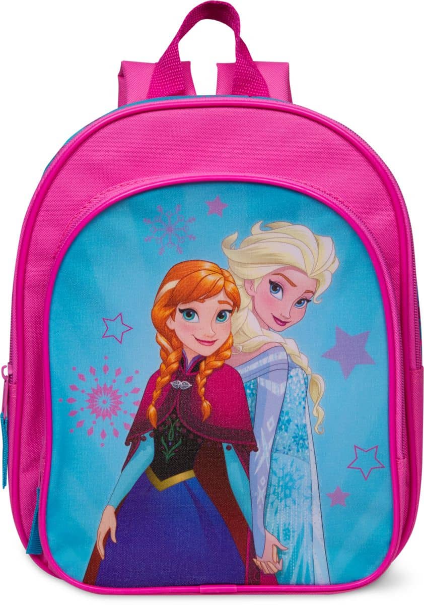 Disney Eiskönigin Schneeflocken Anna & Elsa Glänzend Kinder Rucksack Schultasche