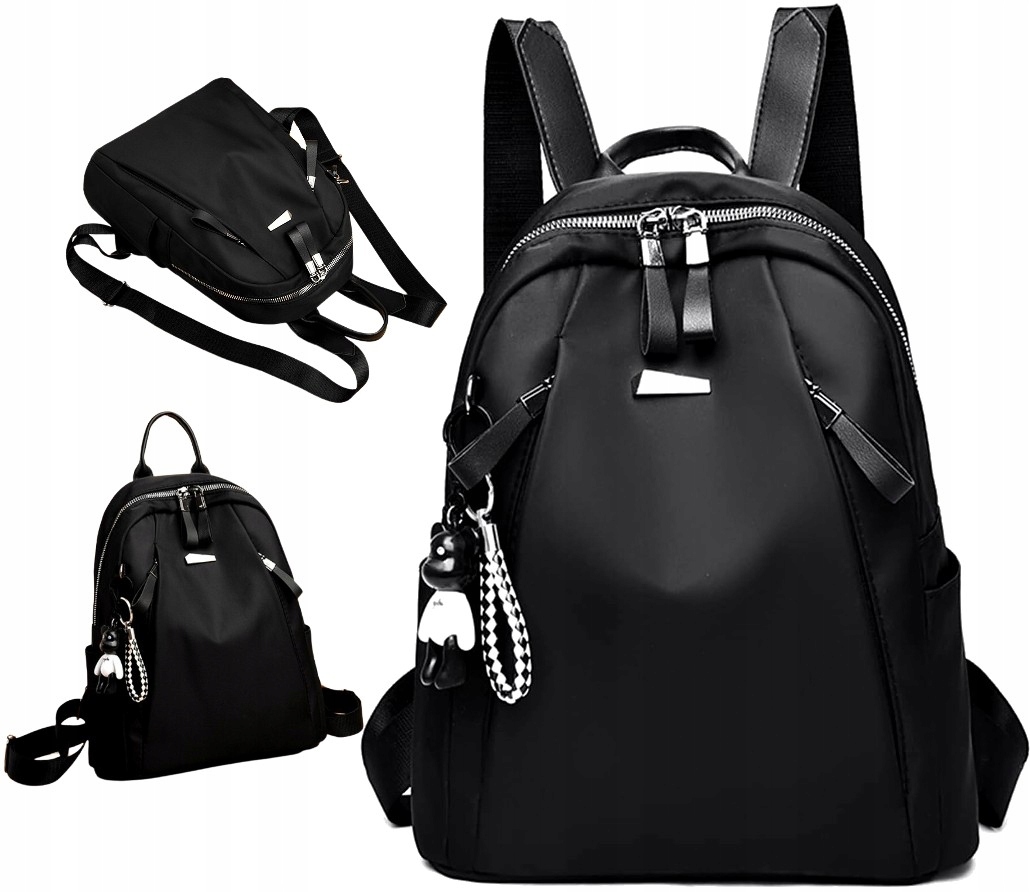 Edibazzar Damenrucksack - Urbaner Lebensstil - Stilvoll und praktisch - Große Schlüsselringe - Organisiertes Design - Wasserdichtes Material - Komfortabel