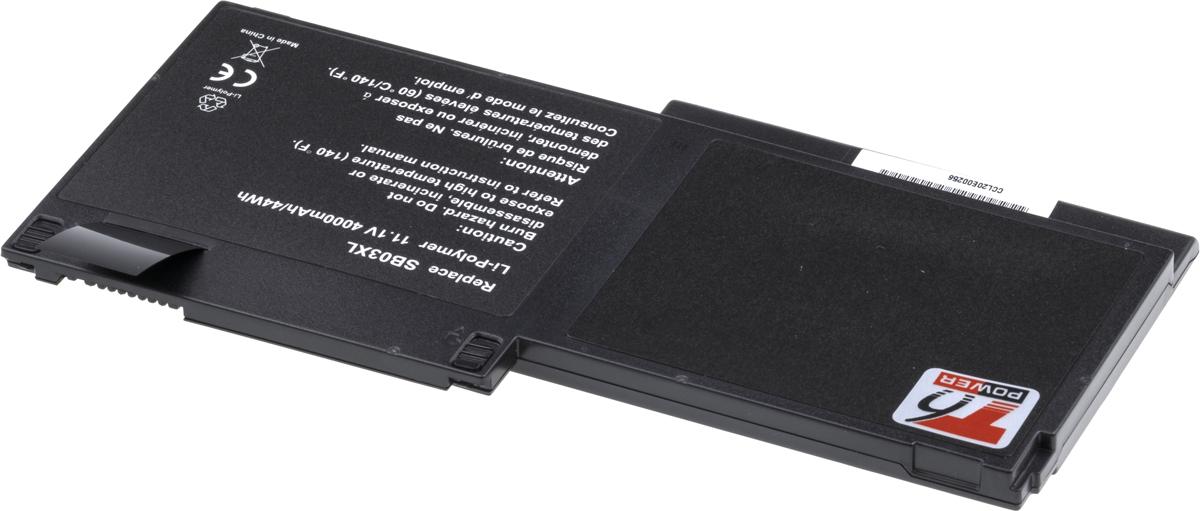 Batéria T6 Power HP EliteBook 720 G1, 725 G2, 820 G1, 820 G2, 4000mAh, 44Wh, 3 články, Li-pol