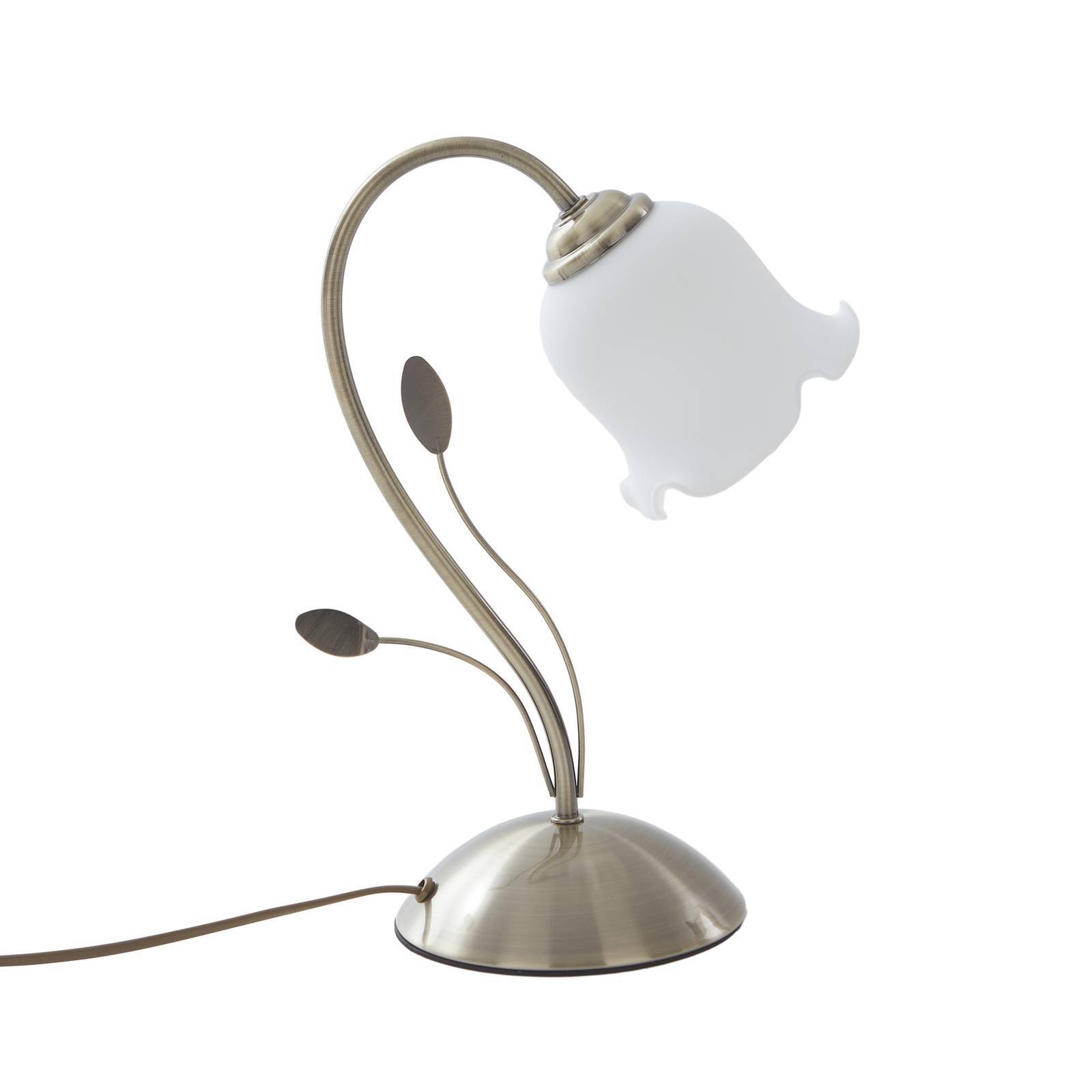 LINDBY Floral gestaltete Tischlampe Matea 9620757