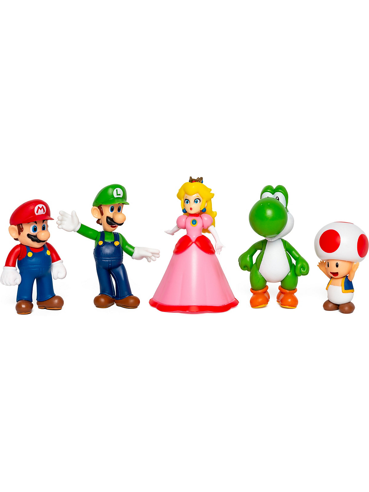 Spielwaren Super Mario Figuren 6,5cm 5er Set