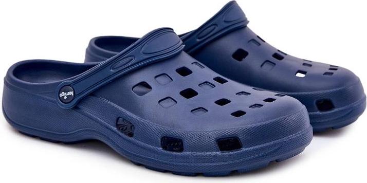 LEMIGO Lemigoose - Lightweight de garden clogs for men and women, navy blue, 43 EU