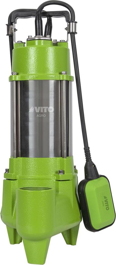 Abpump-Pumpe 1100W, für Abwasser, Sumpfpumpe, zur Beseitigung von Überschwemmungen, VITO