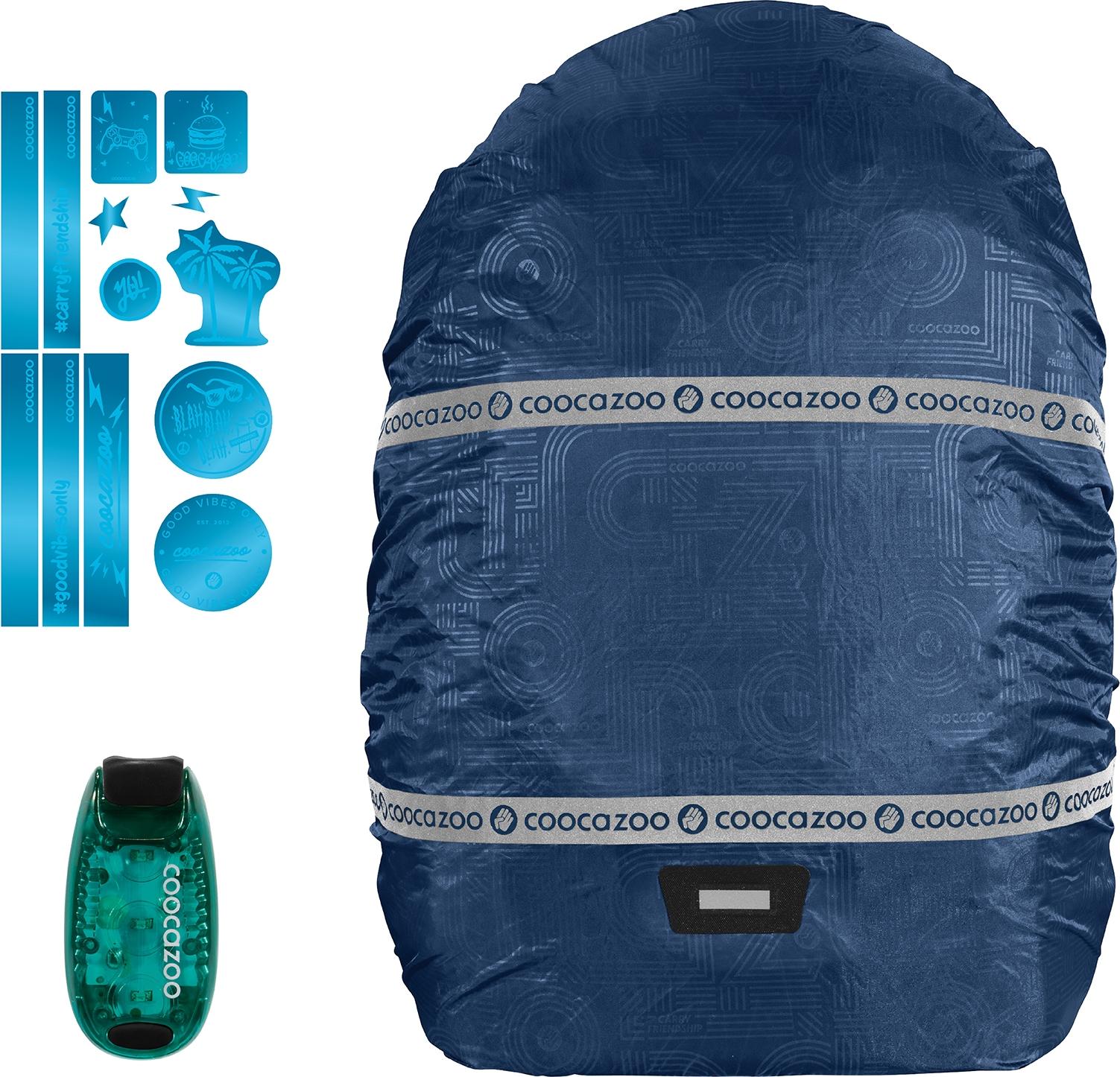 coocazoo Regen- und Sicherheits-Set Regen- und Sicherheits-Set, 3-teilig