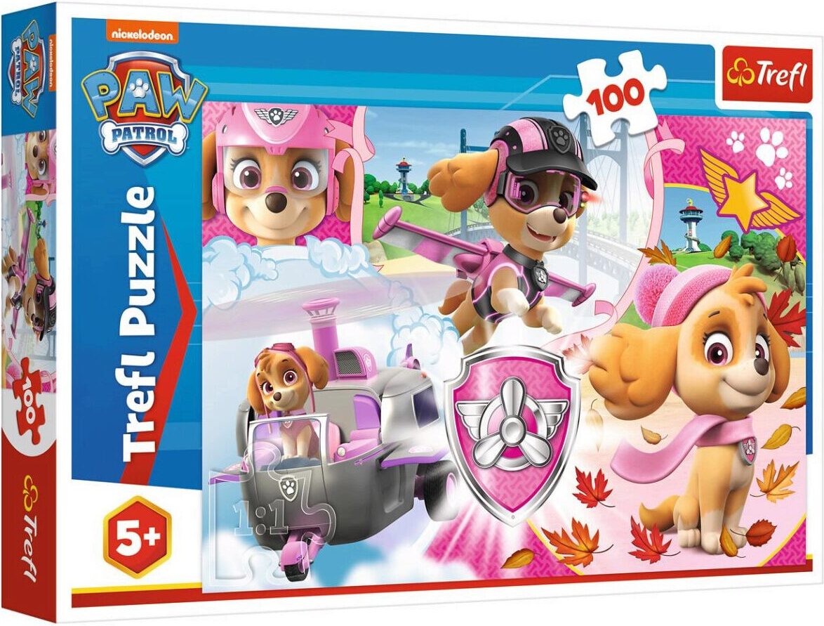 TREFL Puzzle 100 SKY IN ACTION PAW PATROL 16368