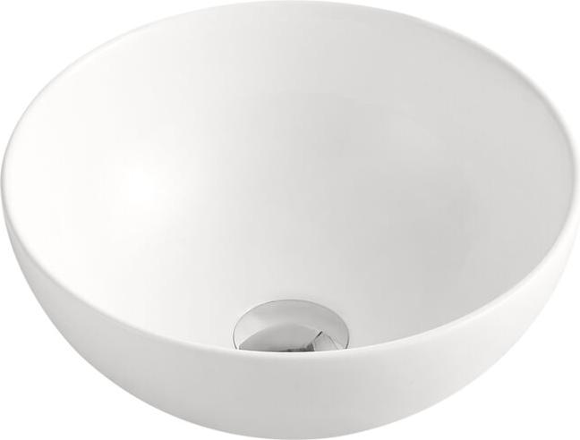 Beitz & Walz AqvaCeramica Aufsatzwaschtisch 325 mm 'SlimRim'- mattweiss - 31723701