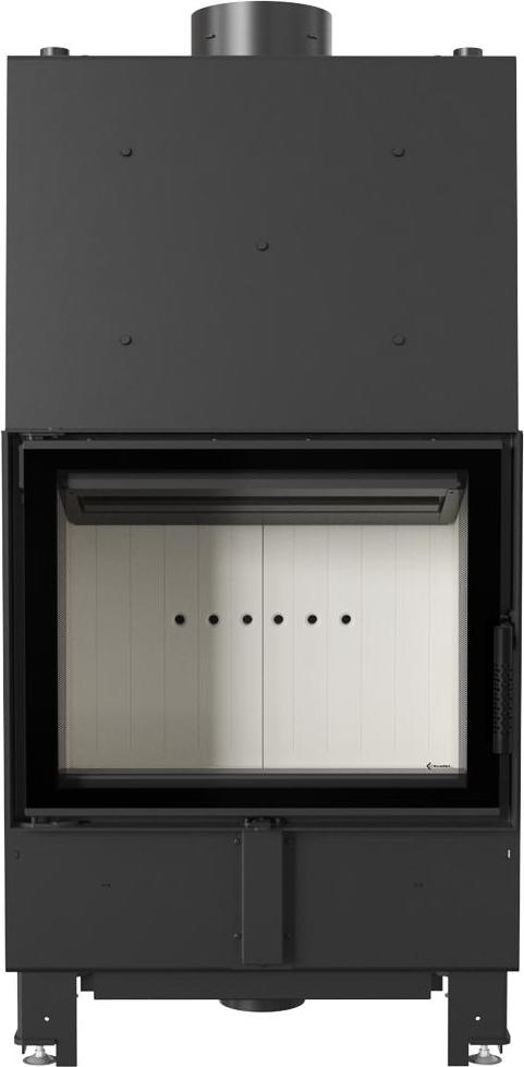 Krbový krb KRATKI LUCY 12 kW Ø 200 dvojité sklo