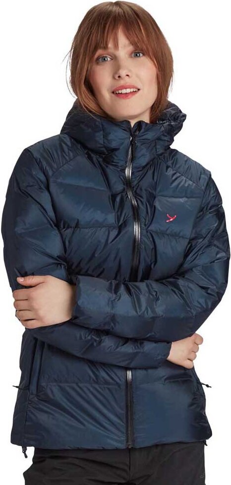 Nordisk Lodur Ultralight Down Filled Shell Jacke Blau L Frau Blau L 1156-dressblue-L