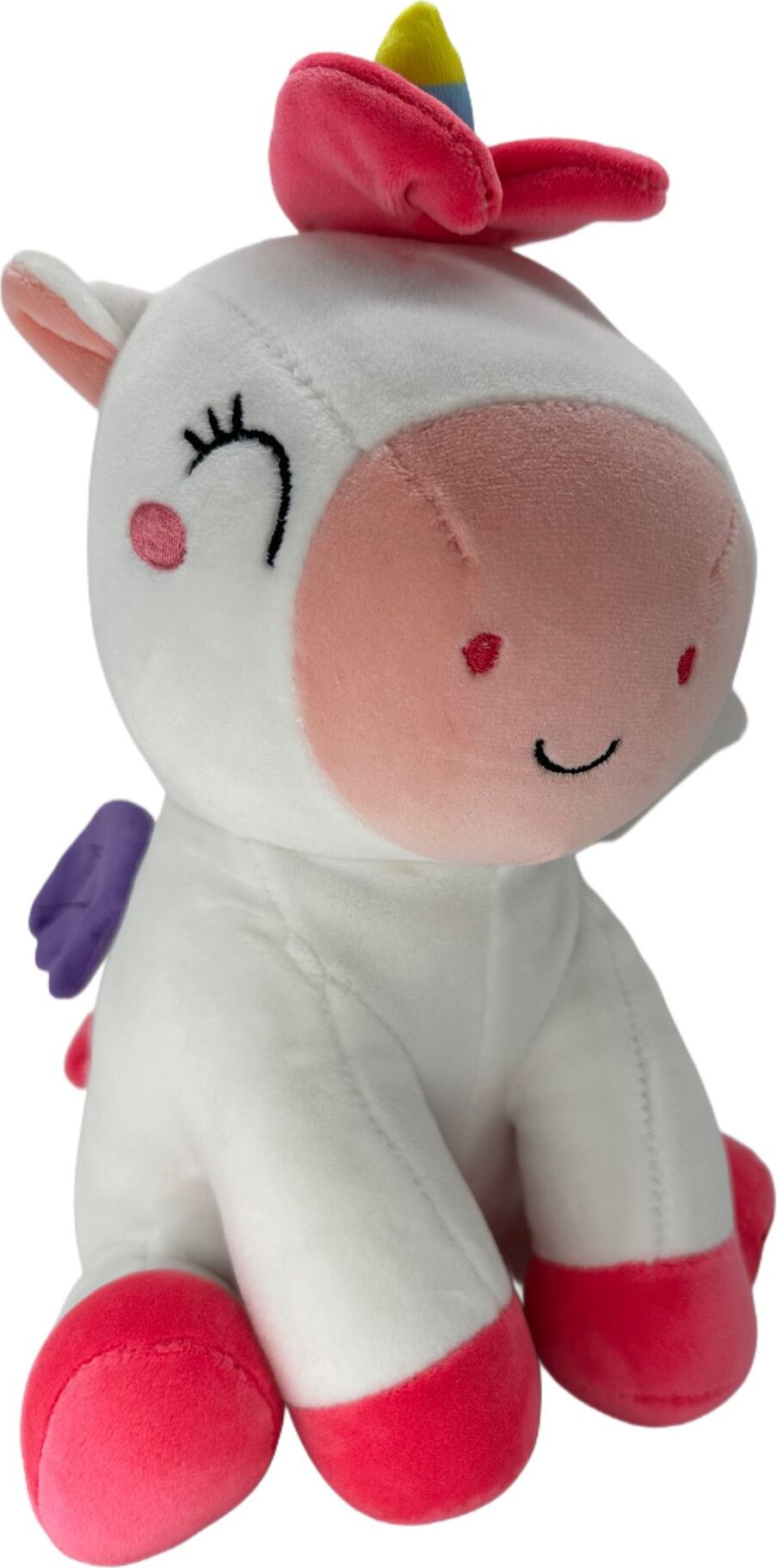 KAWAII Kuties Plüsch Kuscheltier Plüsch Plüschfigur Teddybär Stofftier für Kinder 24 cm Einhorn Anime Kawaii Plush Stofftier Cute Plushie Halloween Geschenke