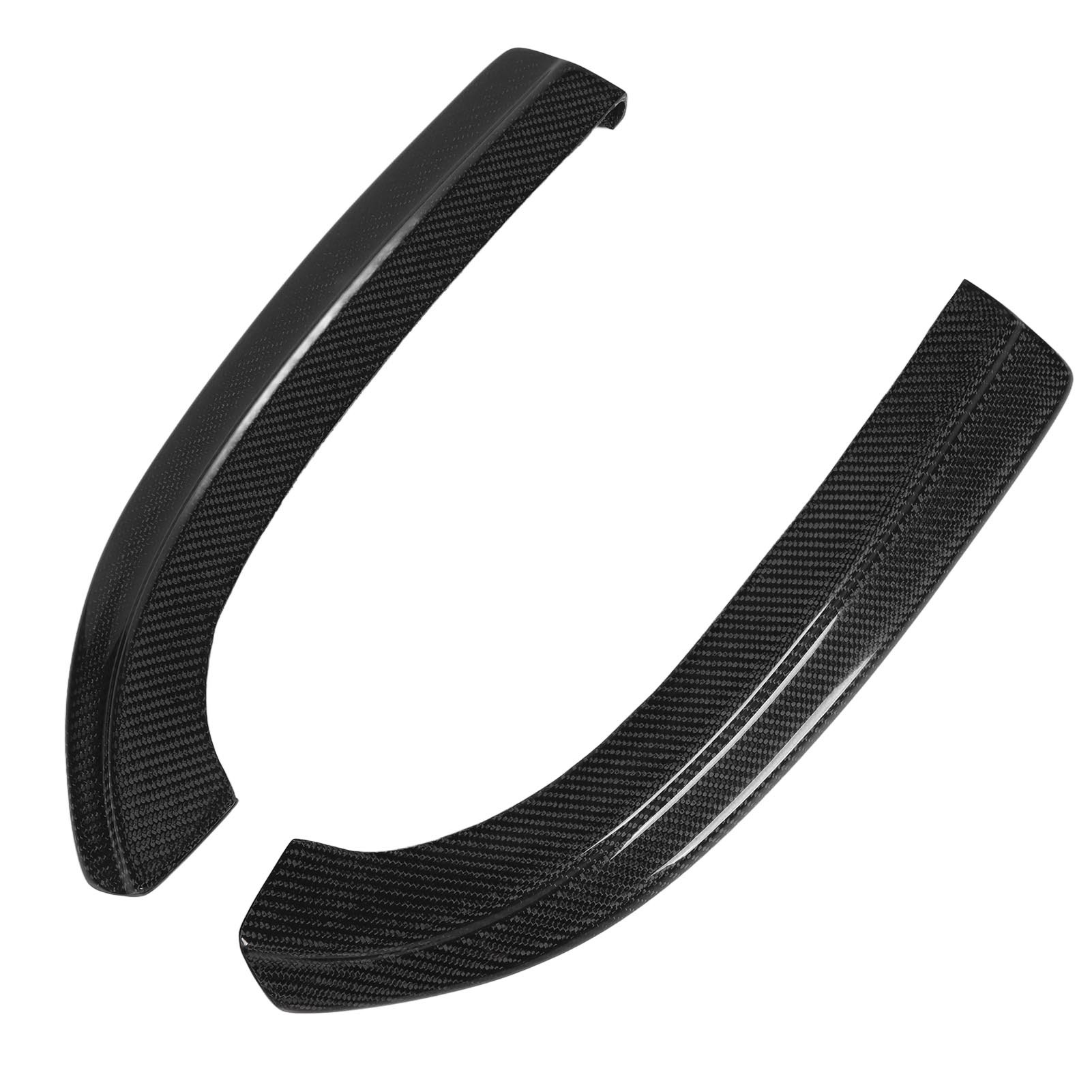 Cocosity Hintere Stoßstange Seite Splitter Erweiterungen,Hintere Stoßstange Lip Diffusor Splitter,Auto hinten Lip Splitter Erweiterungen,Auto Stoßstange Lip Spoiler Diffusor,Hintere Stoßstange Seite Ecke Splitter,Hintere Stoßstange Diffusor Erweiterung