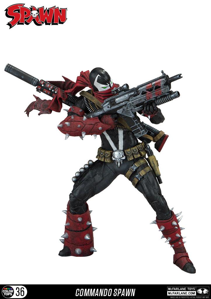 McFarlane Toys Spawn Color Tops Actionfigur Commando Spawn 18 cm MCF99423-0