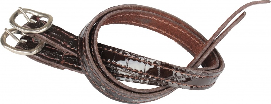 Horka Leder Patentierte Sporenriemen Aus Krokodilleder Braun Braun One Size 180612-0000-0234