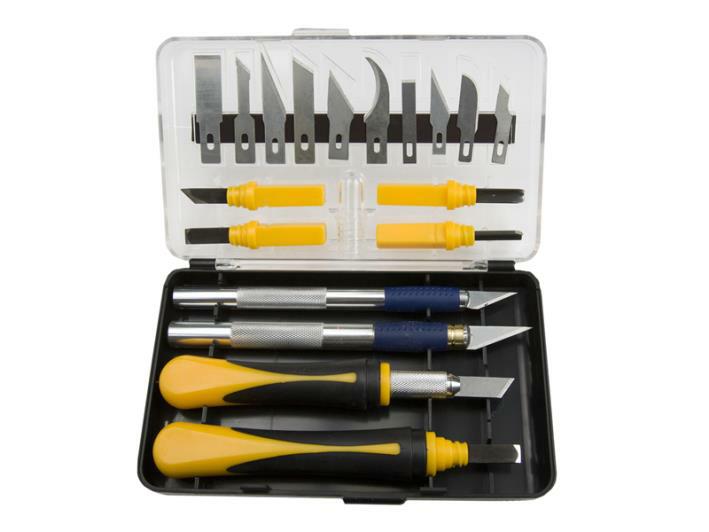 DREL/CONDOR Drel Präzisionsmesser & Meißel 22Szt.