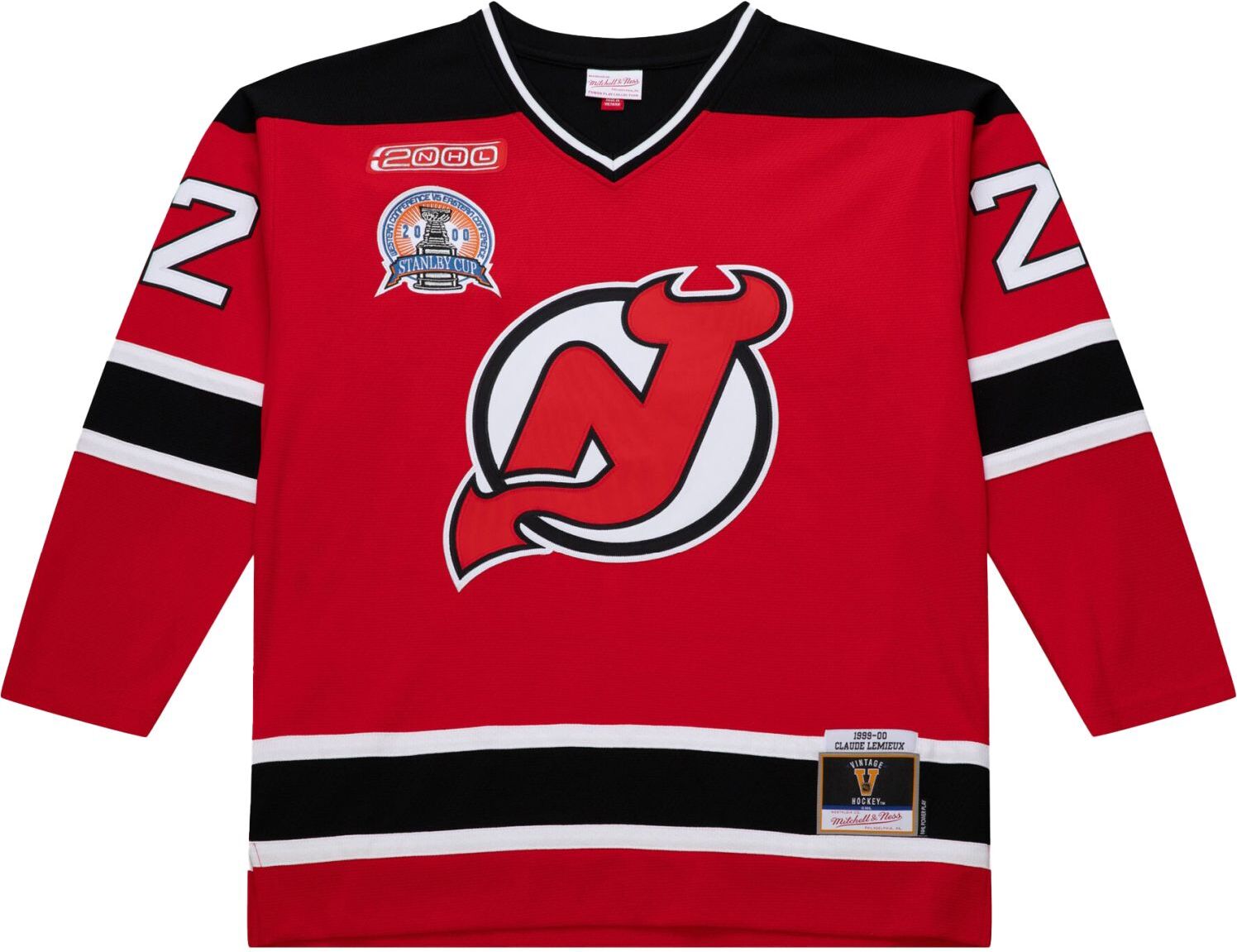 Claude Lemieux New Jersey Devils 1999 M&N Jersey - M