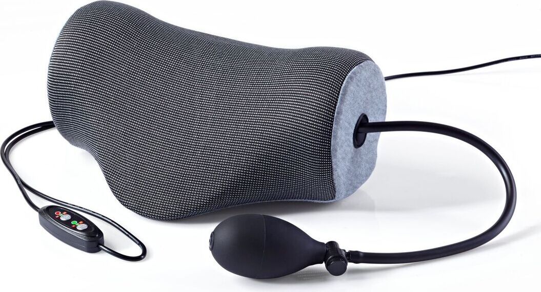 Orbisana Nackenstrecker Massage Wärme 3 Stufen 45-50-55 C schwarz grau