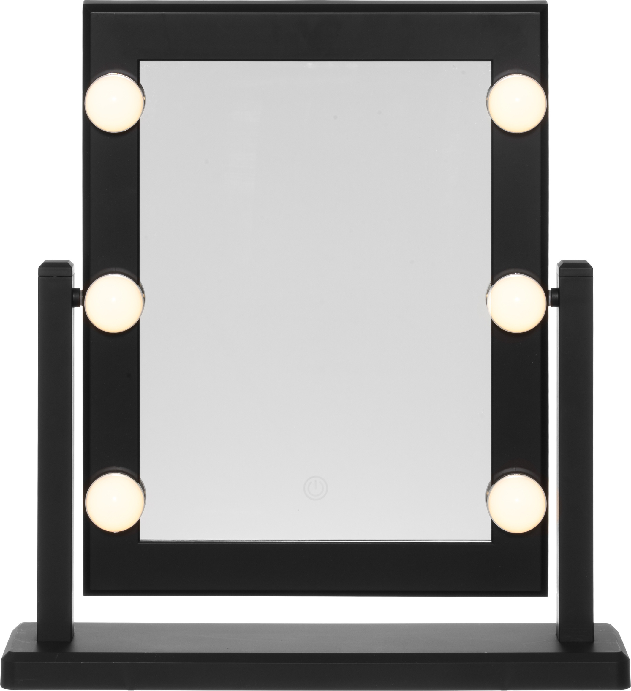 4LIVING Make-up-Spiegel mit LED-Lichtern, 37 x 41 cm