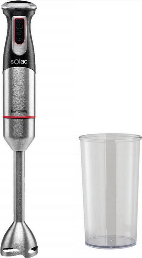 Stabmixer 1200w grau/schwarz/rot - Solac s91603600