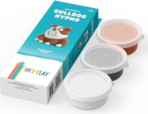 Sonstige Verlage Hey Clay Bulldoggen-Knete mit App-Zugangscode