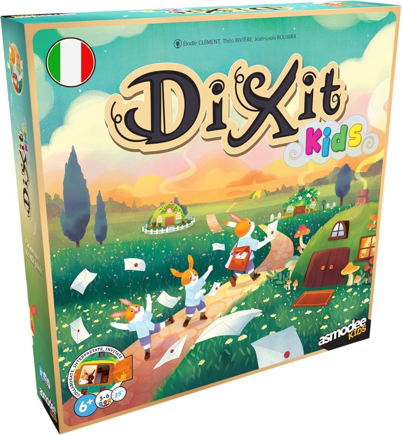 Asmodee – Dixit Kids – Brettspiel der Fantasie und Fantasie