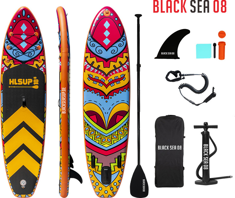 Black Sea 08 The Crazy One Aufblasbares Stand Up Board 10'6