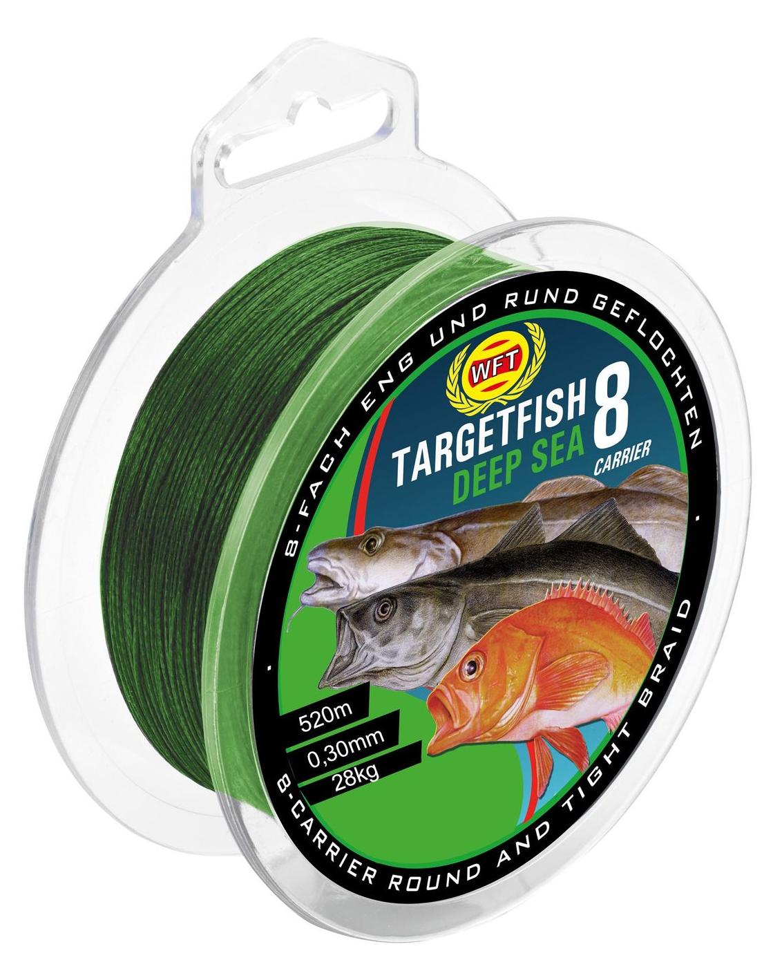 WFT TF8 Deep Sea green 520m 0,30mm 28kg - Meeresschnur 1D-C 456-031