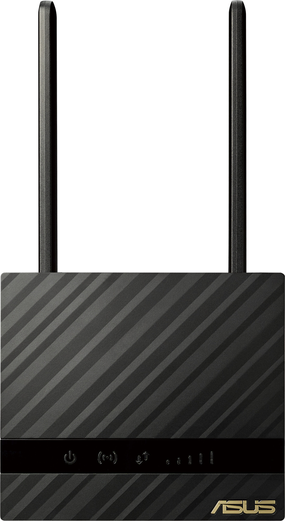 ASUS 4G-N16, Wi-Fi 4 (802.11n), Einzelband (2,4GHz), Eingebauter Ethernet-Anschluss, 3G, 4G, Schwarz 90IG07E0-MO3H00