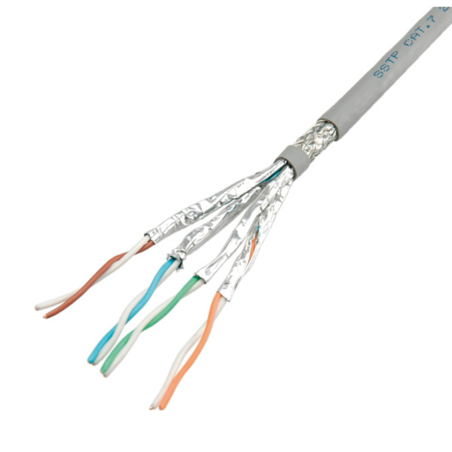 ROLINE S/FTP-(PiMF-) Kabel Kat.6 / Class E Litze 300m, 300 m, Cat6, S/FTP (S-STP), Grau