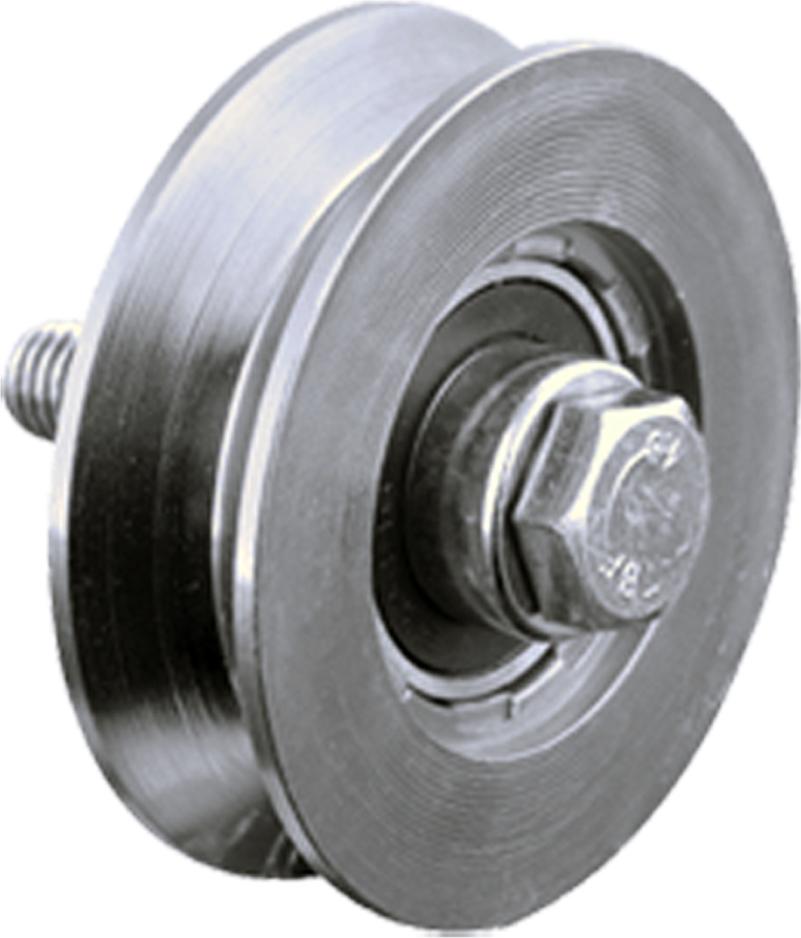 ZHE JIANG 80mm V-Nut-Gleitschieberrad, Riemenscheibe 80-V-1BB