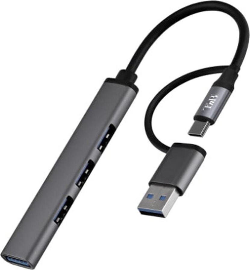Tnb Hubslim4 Hub Silber Silber One Size