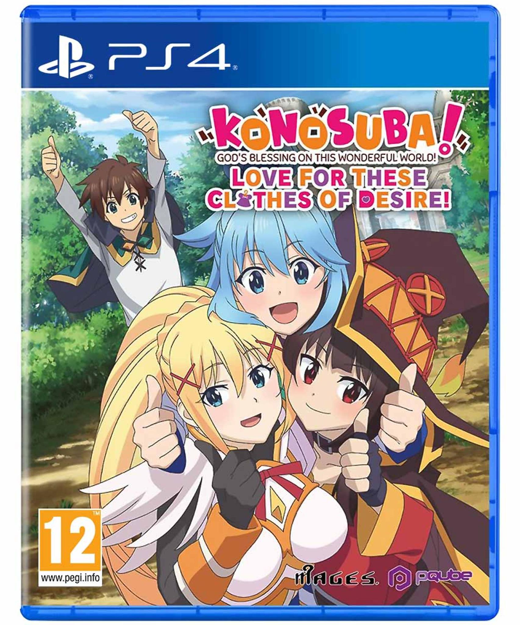 pQube PS4 KONOSUBA – God's Blessing on this Wonderful World! Liebe zu diesen begehrenswerten Kleidern!