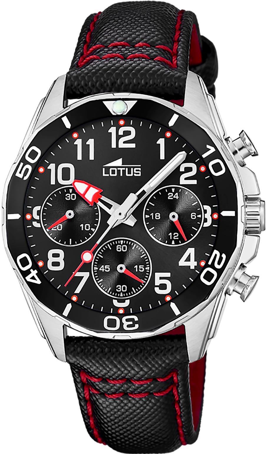 Chronograf Lotus Black Collection Junior - dieťa