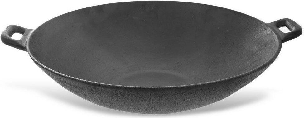 ORION Gusseiserne Pfanne WOK gusseiserner Teller 30 cm Induktion 112989