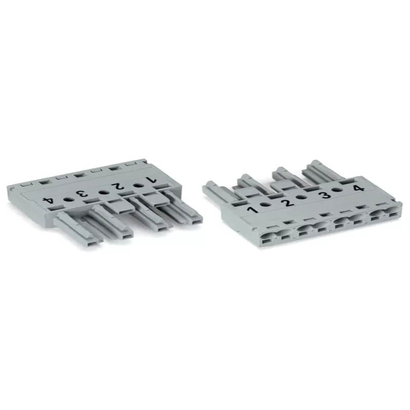 Wago 770-244, Grau, Polyamid, IP20, 25 A, -35 - 85 °C, 40 mm
