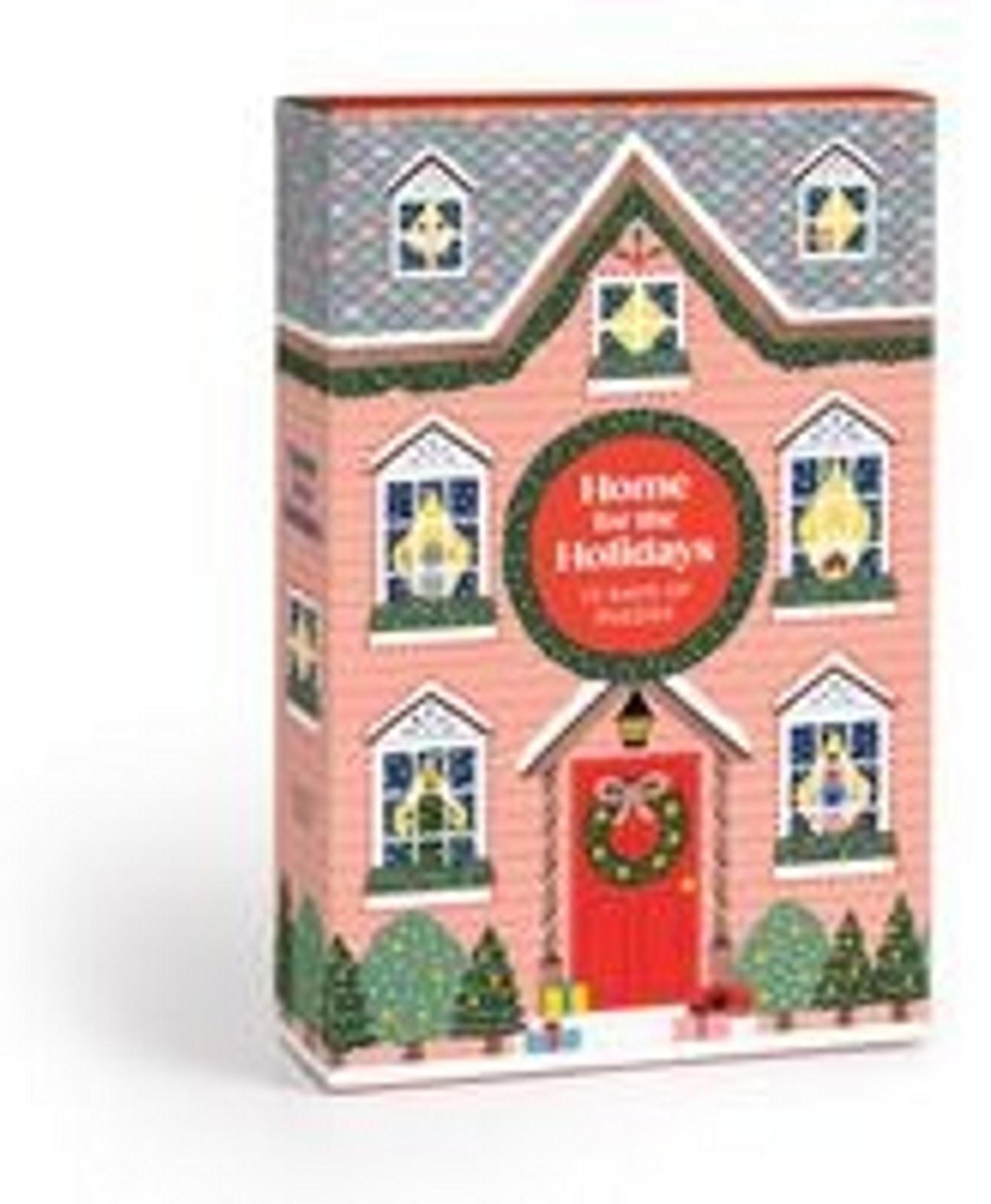 Domov na sviatky 500-dielny adventný puzzle kalendár