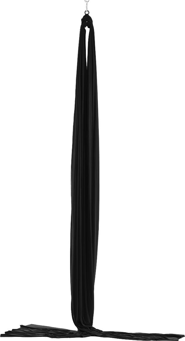 Flying Rose Sport Vertikaltuch Schwarzbraun schmal 8 meter LSVT-FR-schwarzbraun-schmal