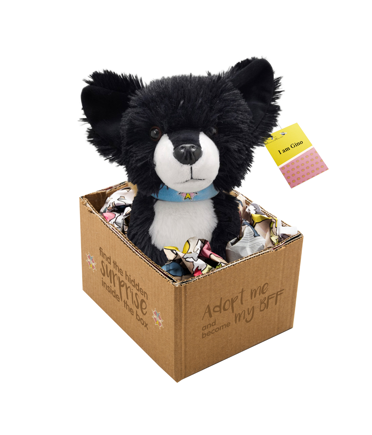 Joy Toy Gino - adopt me Plüsch Tier Hund JOY20651