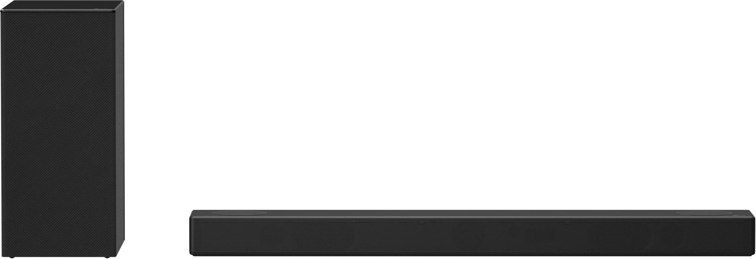 Čierny soundbar DSN7Y so subwooferom