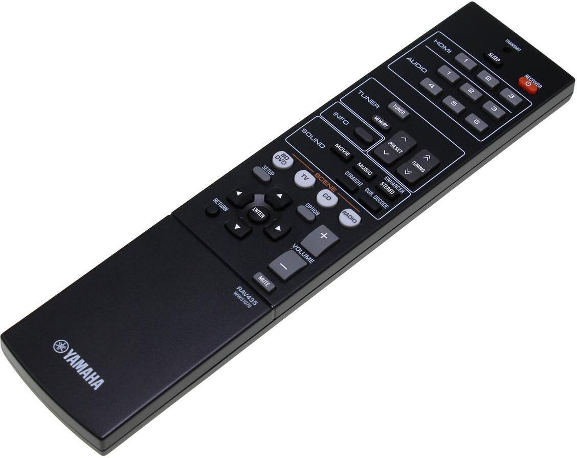 GOUYESHO Telecomando di ricambio RAV532 ZP35480 per Yamaha AV ricevitore RX-V383 RX-V379 HTR-3071 RX-V383 HTR3071 RXV383 per telecomando Yamaha