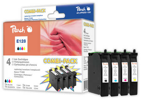 PEACH Epson Stylus E128, S22, Combi-Pack, T1285, PEA,FW