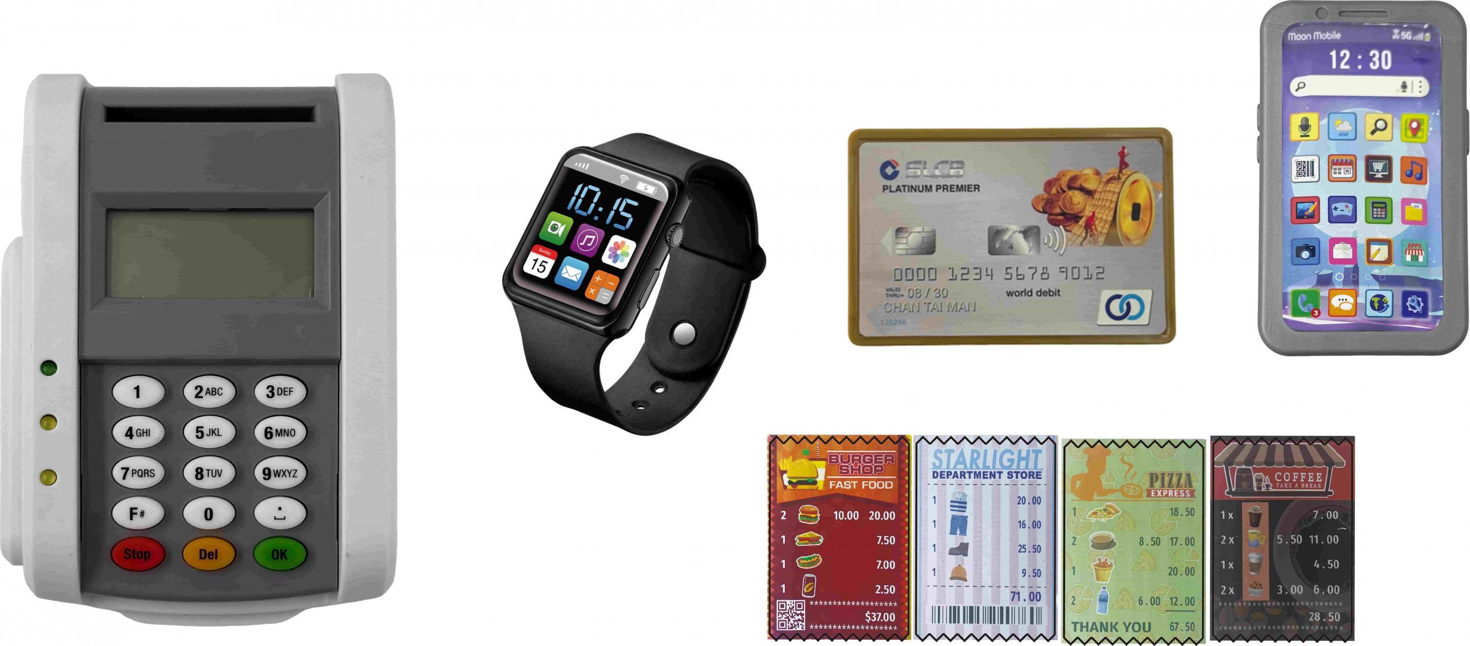 Plejo-Zahlungsterminal mit Mobiltelefon