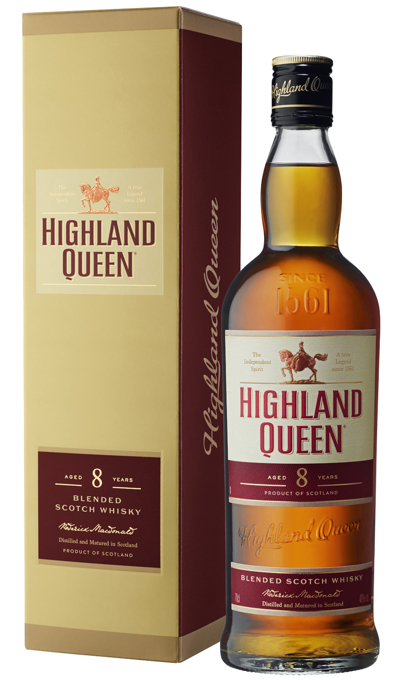 Blended Scotch Whisky - Highland Queen 8 Jahre