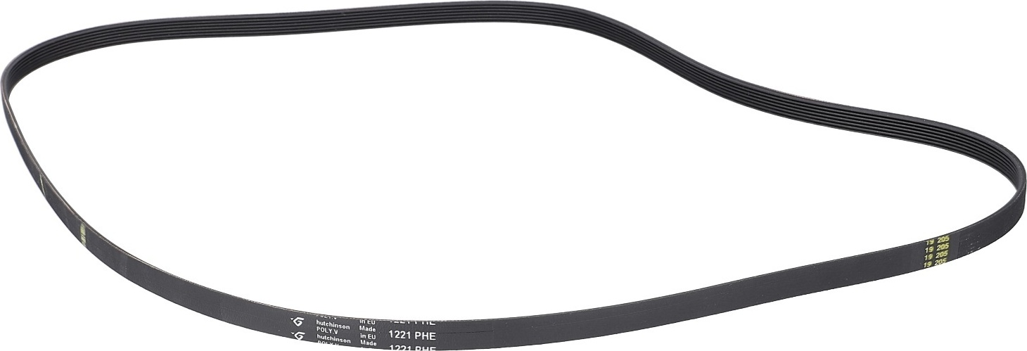 easyPART passend für HUTCHINSON Keilrippenriemen PH 1221 H 7 MA für Waschmaschine | Mehrrippenriemen, Rippenriemen 10096292