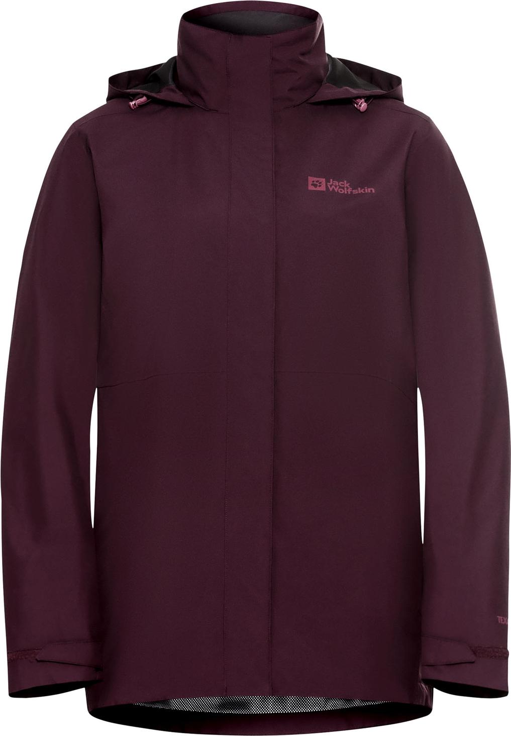 Jack Wolfskin Rotwand 3In1 Jkt W Amaranth Amaranth S