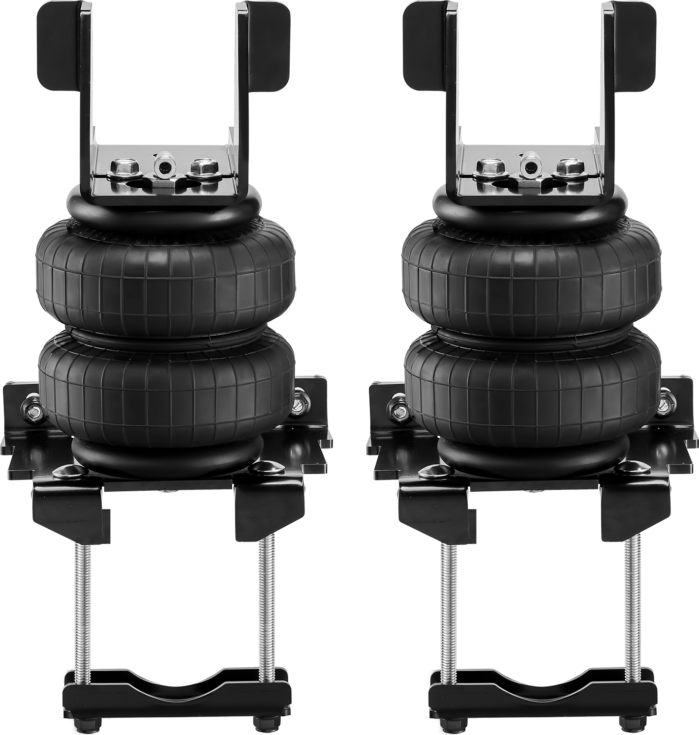 VEVOR Airbag-Federungssatz, Luftfeder-Federungssatz, kompatibel mit 2007–2018 Chevrolet Silverado 1500 und GMC Sierra 1500 2WD 4WD, 5000 lbs Belastung, 5 bis 100 PSI