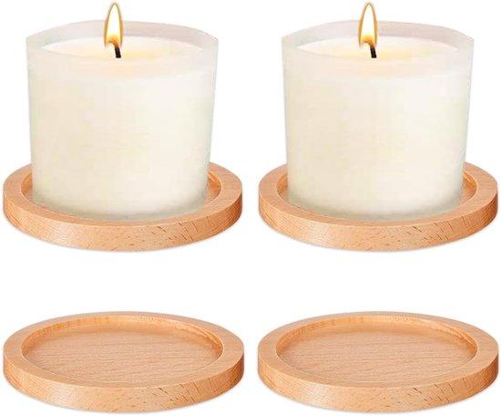 OEM Runde Holztafel für Taufkerzen 8cm 2026