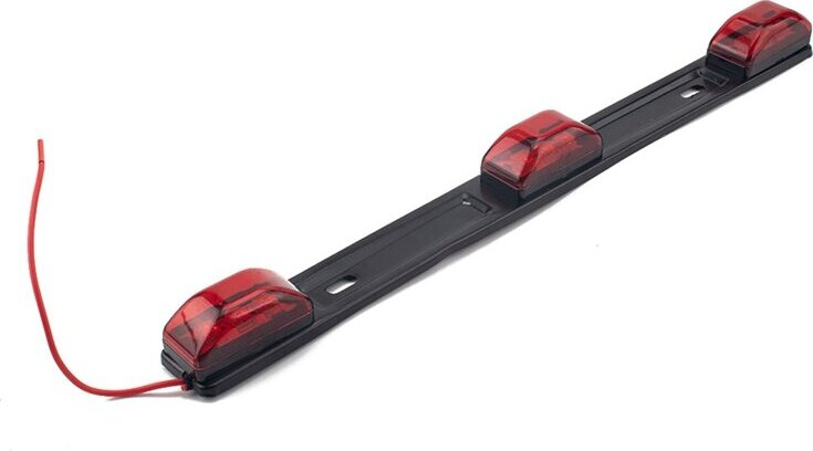 Alle Hersteller 9LED LKW-Tailgate 14 Zoll LED Lichtleiste Clearance Side Marker Lampe Rot